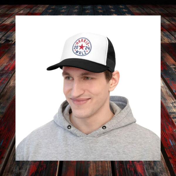 Harris Walz Trucker Caps