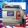 Harris Walz We Are Not Going Back 2024 Car Magnet