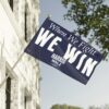 Harris Walz When We Fight We Win Flag