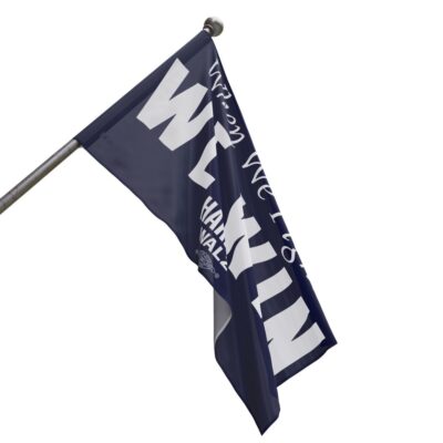 Harris Walz When We Fight We Win Flag
