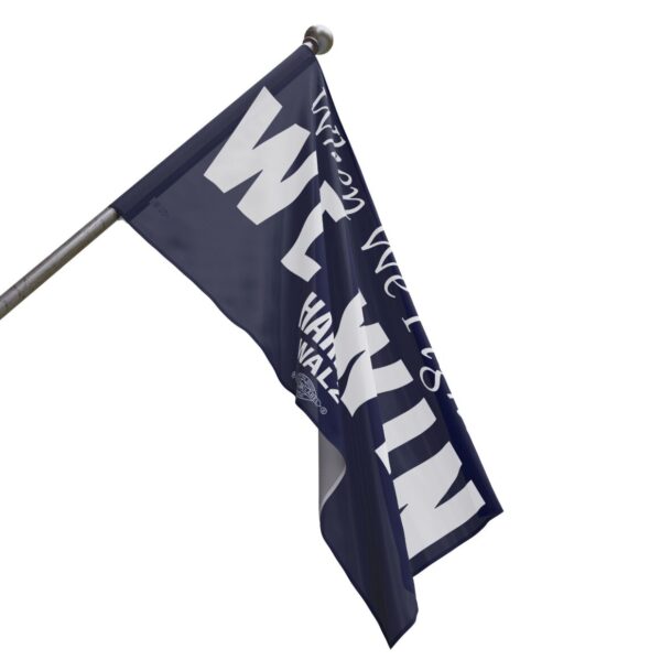 Harris Walz When We Fight We Win Flag
