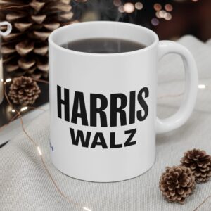 Harris Walz 2024 White Mug