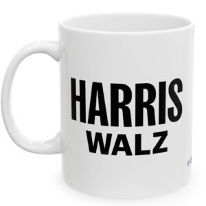 Harris Walz 2024 White Mug