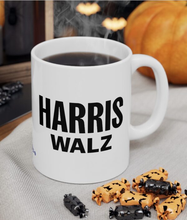 Harris Walz White Mug