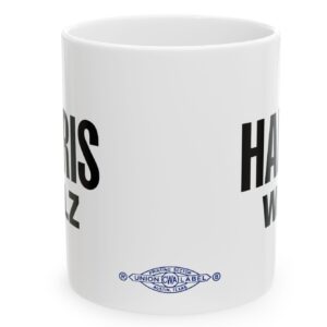Harris Walz White Mug