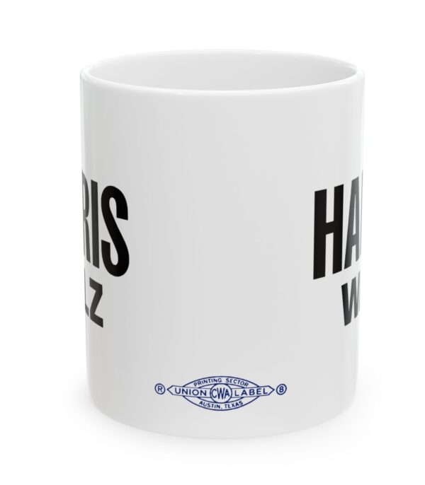 Harris Walz White Mug