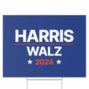 Harris Walz Yard Sign Double Sided Kamala Harris 2024