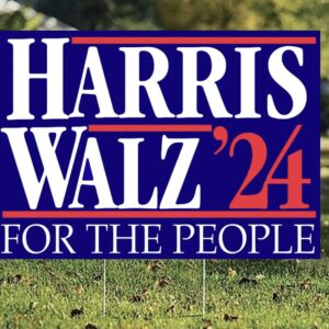 Harris Walz Yard Sign Harris Walz 2024 Yard Sign Kamala Harris Yard Sign