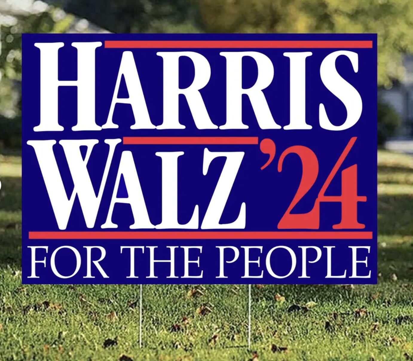 Harris Walz Yard Sign Harris Walz 2024 Yard Sign Kamala Harris Yard Sign