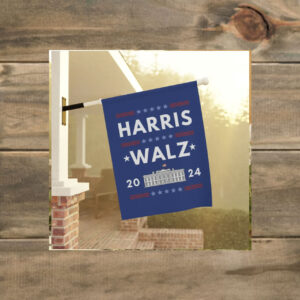 Harris Walz Yard Sign, Kamala Garden Banner, Harris 2024 Garden Flag