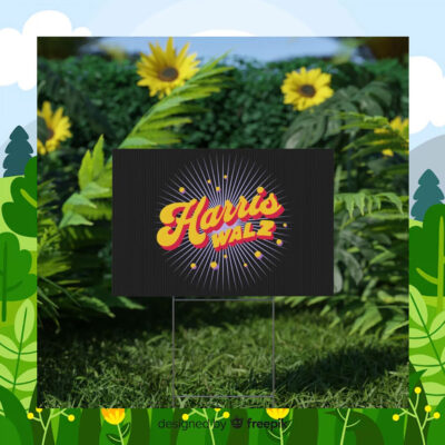 Harris Walz Yard Signs