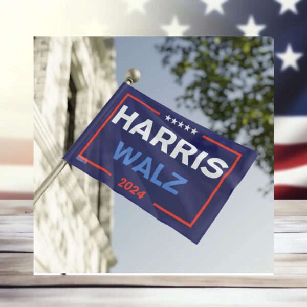 Harris Walz for President 2024 Flag Kamala 2024 House Flag