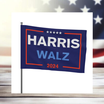 Harris Walz for President 2024 Flag Kamala 2024 House Flag