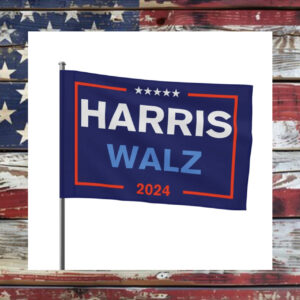 Harris Walz for President 2024 Flag Kamala 2024 House Flag Kamala