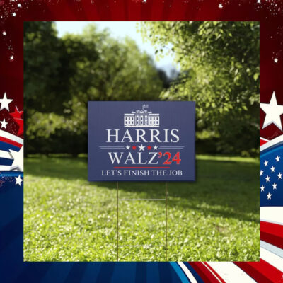 Harris Walz'24 Yard Sign