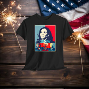 Hope Hate Heal Grow Shirt, Kamala Harris Support T-Shirt