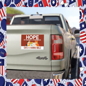 Hope Is Making A Comeback 2024 Car Magnets
