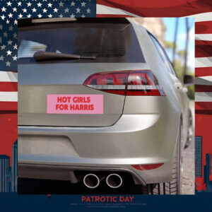 Hot Girls For Harris Campaign Car Magnet