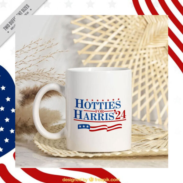 Hotties for Harris 24 Mug, Kamala Harris Mug, Hotties Harris Mug