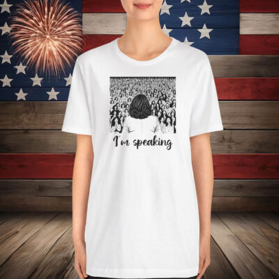 I'm Speaking Kamala 2024 Election Rally T-Shirt