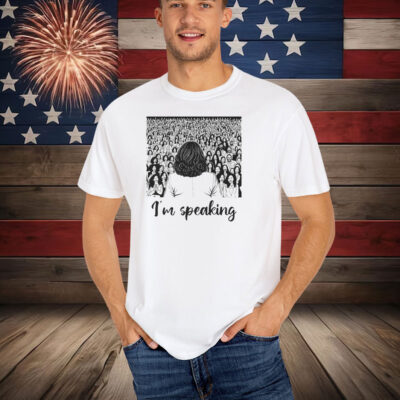 I'm Speaking Kamala 2024 Election Rally T-Shirt