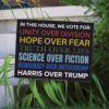 In This House Original Design Vote for Harris Kamala Harris 2024 Quick Turnaround Yard Sign
