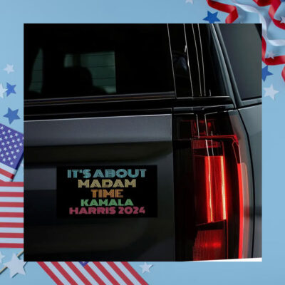 It's About Madam Time Sticker