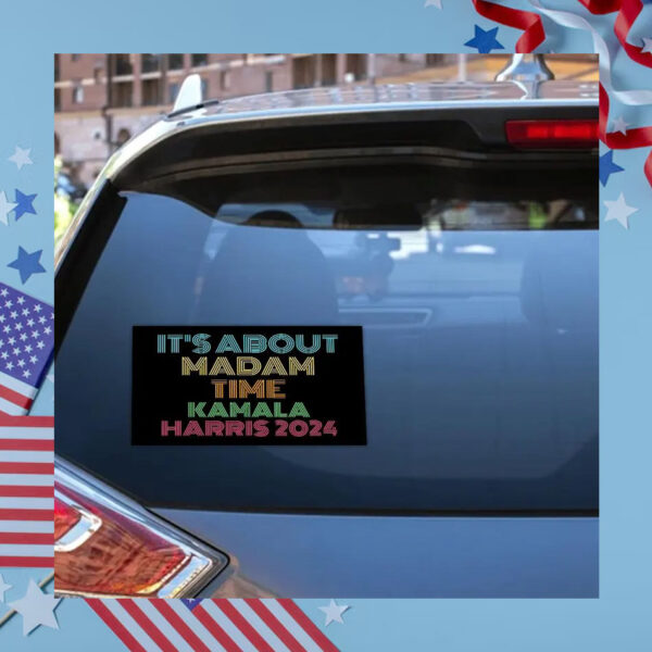 It's About Madam Time Sticker