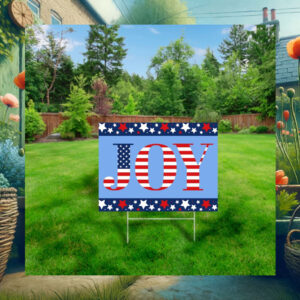 Joy Harris Walz Yard Sign
