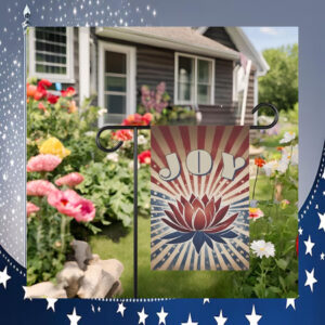 Joy Kamala Harris Lotus Election Flag