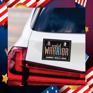 Joyful Warrior Kamala 2024 Car Magnet
