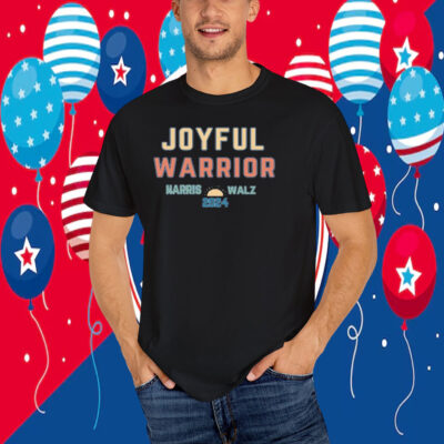 Joyful Warrior Sun Shirt Rising Sun Shirt Harris Walz T-Shirt