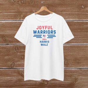 Joyful Warriors Kamala Harris 2024 US Election President T-Shirt