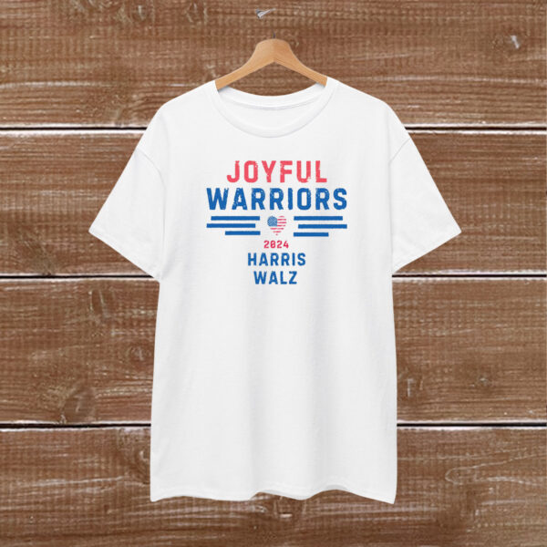 Joyful Warriors Kamala Harris 2024 US Election President T-Shirt
