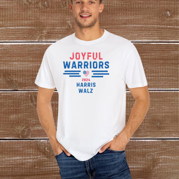 Joyful Warriors Kamala Harris 2024 US Election President T-Shirt