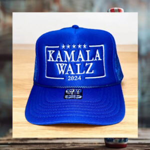 KAMALA WALZ 2024, Embroidered, Harris Campaign Hat