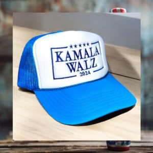 KAMALA WALZ 2024, Embroidered, Harris Campaign Hat