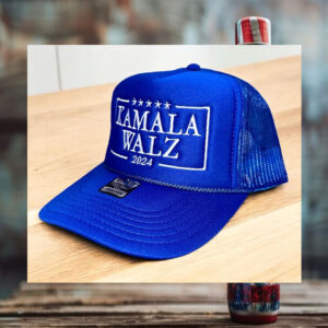 KAMALA WALZ 2024, Embroidered, Harris Campaign Hat