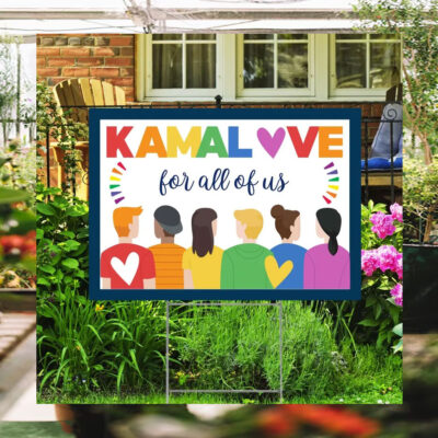 KamaLove For All Of Us Yard Sign