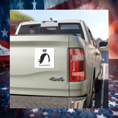 Kamala 2024 Yep Nope Car Magnet
