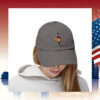 Kamala Cat Lady Election 2024 Distressed Cap