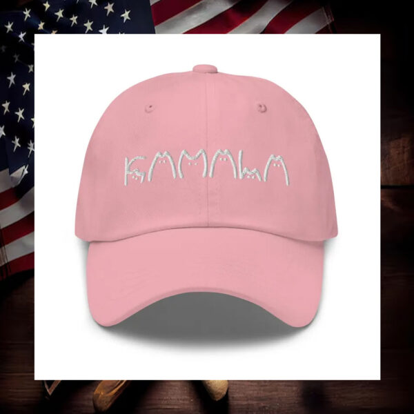 Kamala Cat Lettering Cat Lady Embroidered Hat