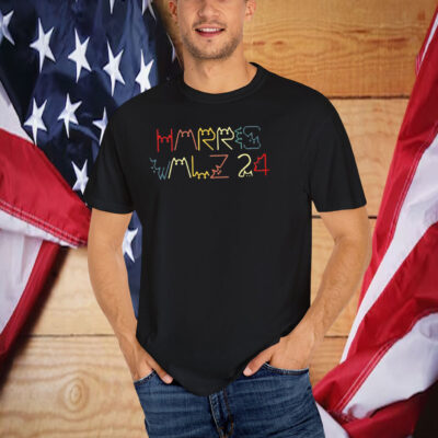 Kamala Cat Shirt, Harris Walz Cat T-Shirt