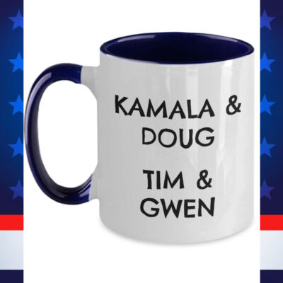 Kamala & Doug Tim & Gwen Mug