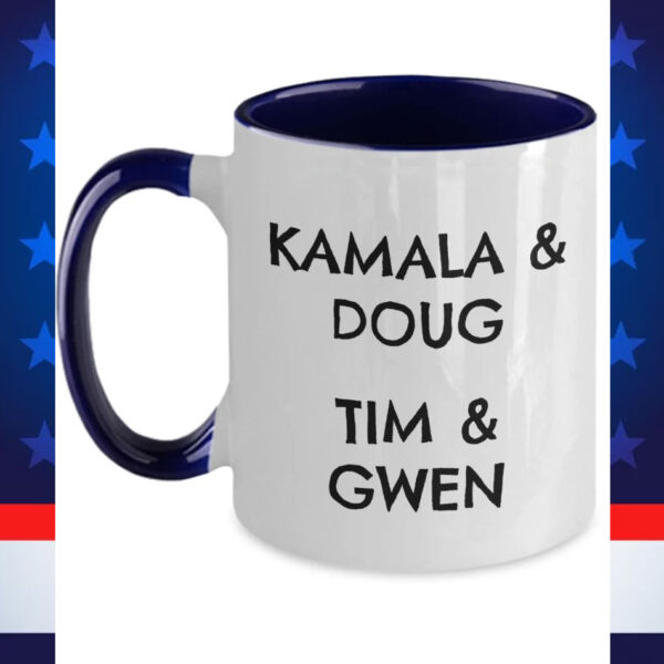 Kamala & Doug Tim & Gwen Mug