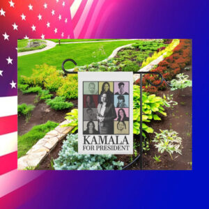 Kamala For President Garden Flag