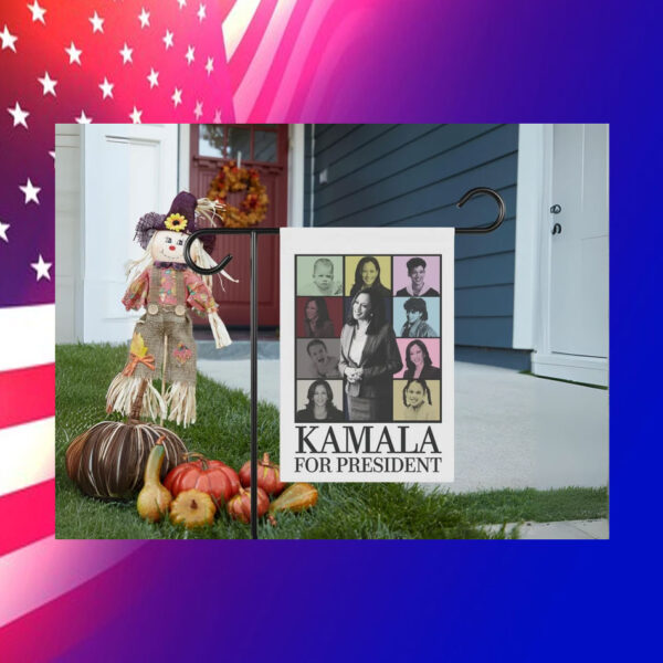 Kamala For President Garden Flag