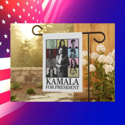 Kamala For President Garden Flag