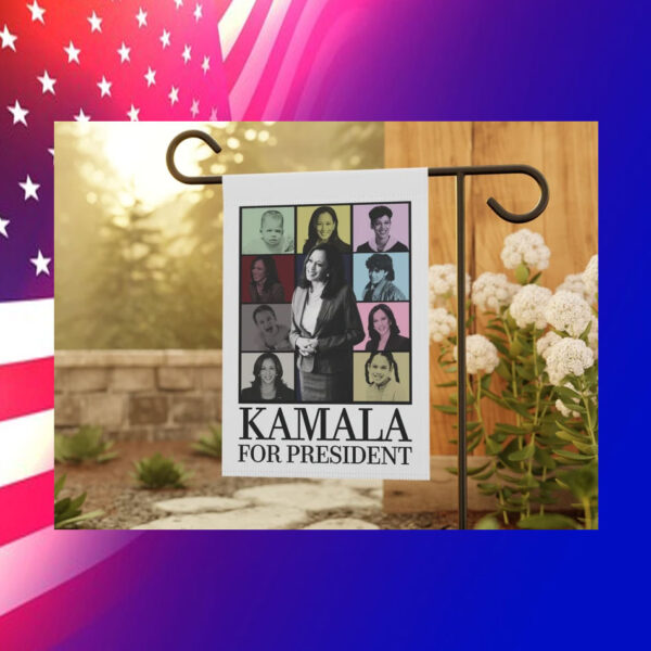 Kamala For President Garden Flag