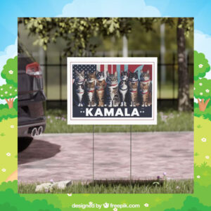 Kamala For President Yard Sign